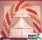 25-foot Pearl White, Gold & Red Arch.  South Pacific Ballroom, Hilton Hawaiian Village