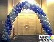 25-foot 4-color Spiral Arch.  Coral Ballroom, Hilton Hawaiian Village