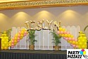 Customized 20' Balloon Arch.   Kauai Ballroom, Sheraton Waikiki Hotel