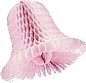 11" Pink Honeycomb Bells