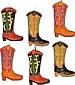 Cowboy Boot Candles