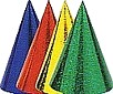 Cone Hats in Solid Color or Print