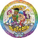 Plays "Rapper's Delight Happy Birthday"