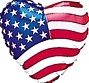 18" Heart Mylar Balloon