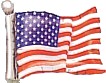 26" Flag Mylar Balloon