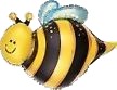 25" Happy Bee