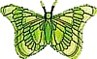 26" Emerald Butterfly