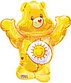 30" Yellow Care Bear