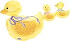 36" Trail of Duckies Mylar Balloon