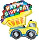 33" Happy Birthday Dump Truck