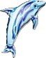 37" Blue Dolphin