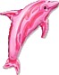 37" Pink Dolphin
