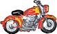 36" Motorcycle