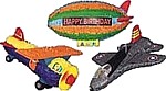 Flying Machines - Airplane, Airship, Jetplane