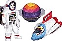 Galaxy Assortment - Astronaut, Planet, Spaceship