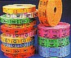Single or Double Rolls of 2000 Tickets